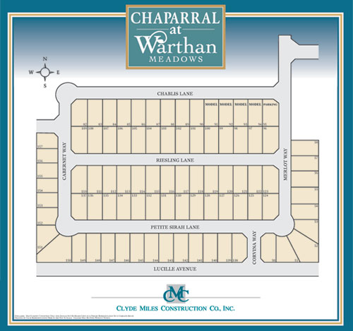 Chaparral Plot Plan